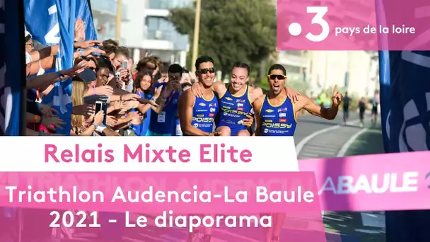 Triathlon Audencia - La Baule 2021 : diaporama vidéo du Relais Mixte Elite