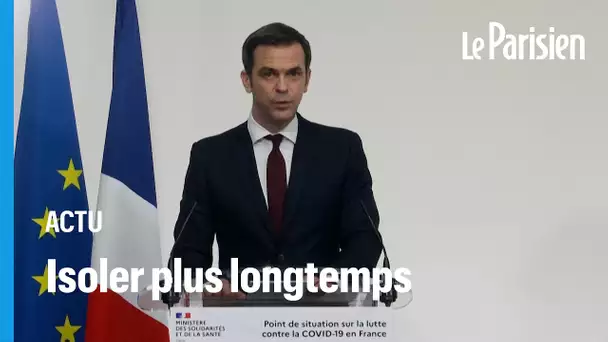 Covid-19 : la durée d'isolement pour les cas positifs "passera de sept à dix jours dès lundi"