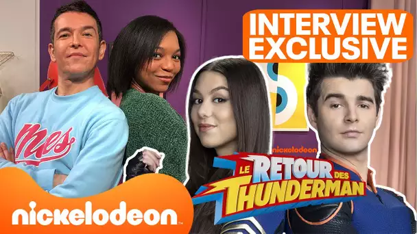 Interview exclusive des Thunderman : Phoebe et Max ! | Nickelodeon Vibes | Nickelodeon France