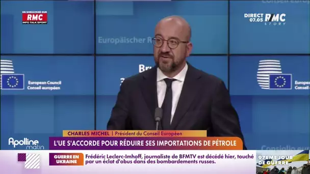 L'Union Européenne s'accorde sur un embargo du pétrole russe