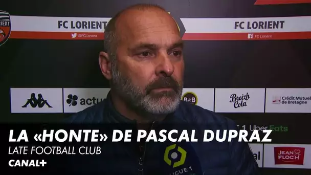 La "honte" de Pascal Dupraz après Lorient / Saint-Étienne