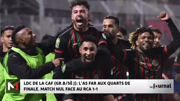 LDC de la CAF : l´AS Far aux quarts de finale/ Match nul face au RC 1-1