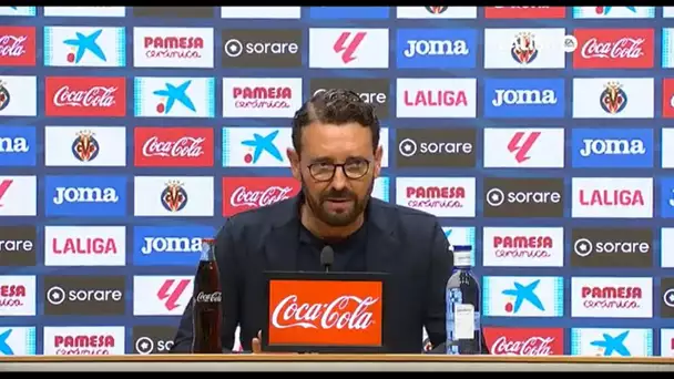 Rueda de prensa Villarreal CF vs Getafe CF