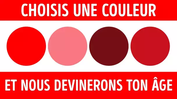 Un Test de Couleur Qui Peut Révéler Ton âge Mental