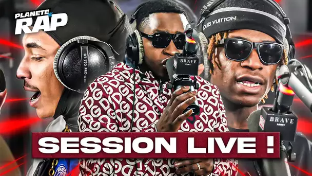 SESSION LIVE avec Landy, ISS, Tisco, Kaido, Lé Will & Deuspi ! #PlanèteRap