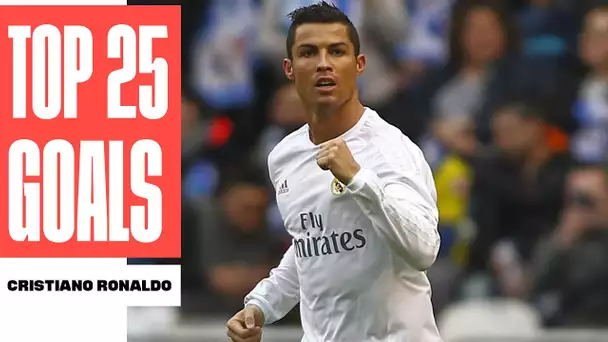 TOP 25 GOALS Cristiano Ronaldo en LaLiga Santander