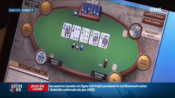 Effet du confinement: l'addiction aux jeux de hasard et d'argent progresse en France