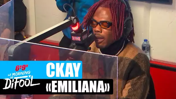 [EXCLU] Ckay "Emiliana" en live dans le #MorningDeDifool