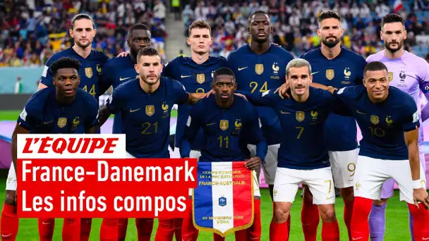 France-Danemark : Les choix forts de Deschamps pour la compo des Bleus