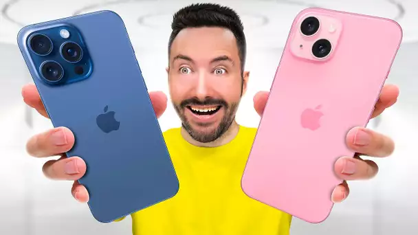 Voici les Nouveaux iPhone 15 et 15 Pro ! (baisse des prix)