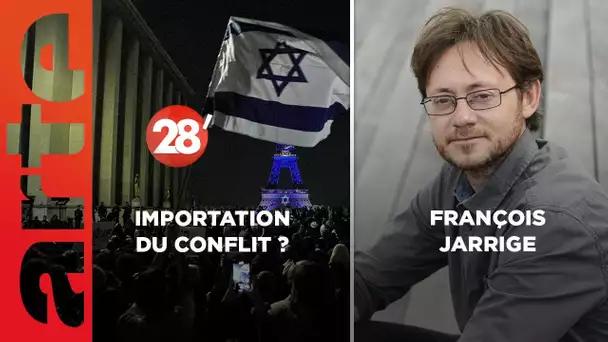 François Jarrige / Israël-Hamas : importation du conflit en France ? - 28 Minutes - ARTE