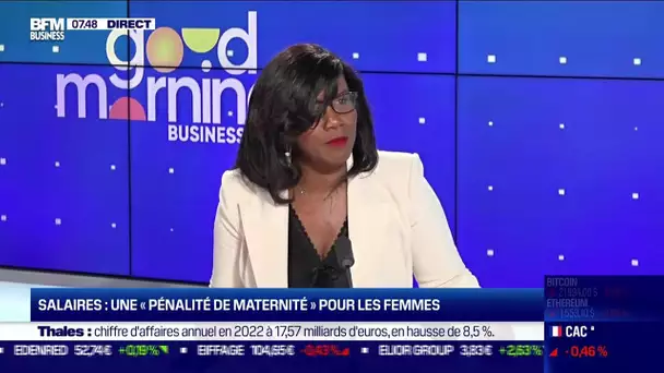 Élisabeth Moreno (cheffe d'entreprise) : Salaires, une "pénalité de maternité" pour les femmes