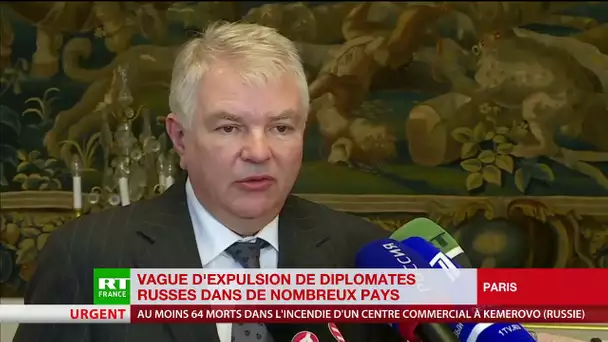 Commentaire de l’ambassadeur de Russie en France sur l’expulsion de diplomates russes