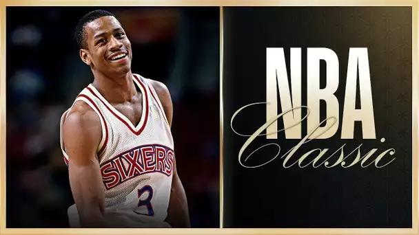 Allen Iverson's First NBA Game | NBA Classic Game