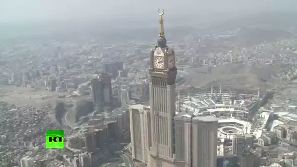 Hajj à La Mecque : l’endroit de la tragédie vu du ciel