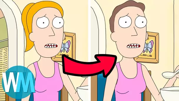 TOP 10 CHOSES FOLLES que VOUS AVEZ RATÉ dans RICK ET MORTY !