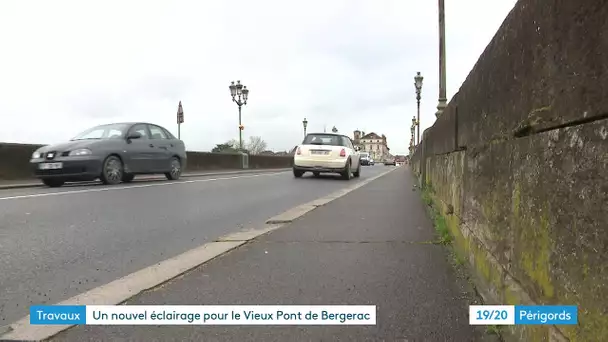 Travaux en vue pour le vieux pont de Bergerac