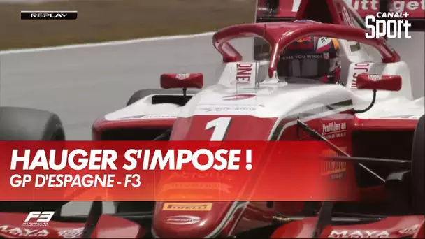 Dennis Hauger s'impose sur la course 3 - GP d'Espagne Formule 3