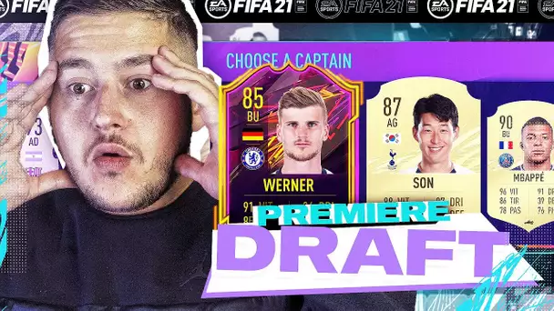 MA PREMIÈRE DRAFT SUR FIFA 21 ! (et je tombe sur Bruce...)