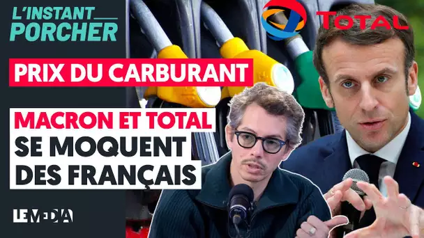 PRIX DU CARBURANT : MACRON ET TOTAL SE MOQUENT DES FRANÇAIS