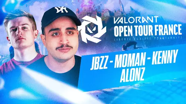 KANTRAZ REMPLACE ALONZ AU VALORANT OPEN TOUR ft. JBZZ, KENNY & MOMAN p3