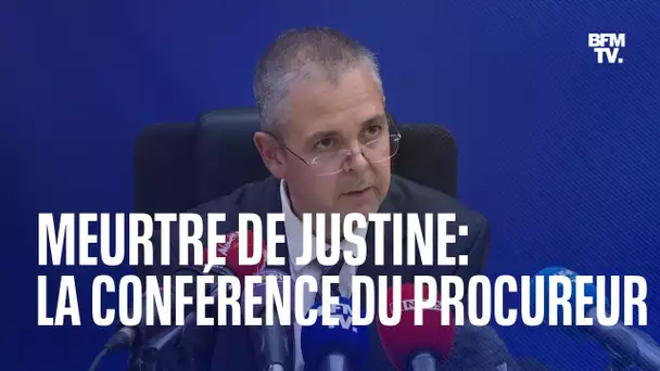 Meurtre de Justine: la conférence de presse du procureur de Limoges en intégralité