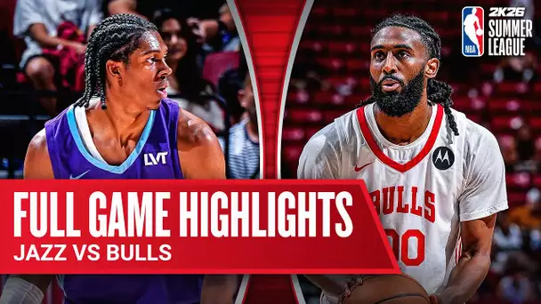 JAZZ vs BULLS | NBA SUMMER LEAGUE | FULL GAME HIGHLIGHTS | July 18, 2025