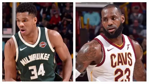 Giannis (40 Points) and LeBron (30 Points) Go Head-to-Head in Cleveland | November 7, 2017