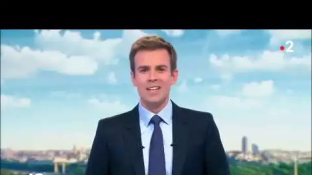 Jean-Baptiste Marteau démarre la présentation du JT de France 2