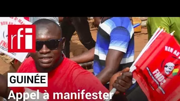 Guinée : les Forces Vives appellent à manifester • RFI