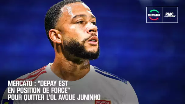 Mercato : "Depay est en position de force" pour quitter l'OL avoue Juninho