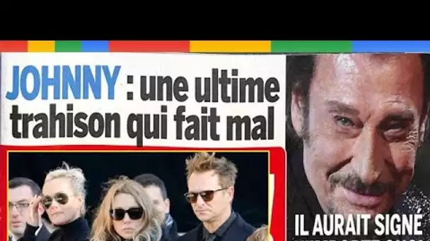 Laeticia Hallyday, une ultime trahison, Johnny a signé n’importe quoi