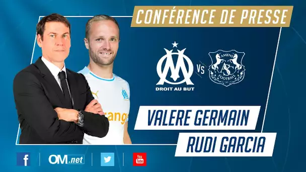 OM - Amiens l La conférence de Valère Germain et Rudi Garcia