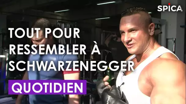 Prêt à tout pour ressembler à Schwarzenegger !