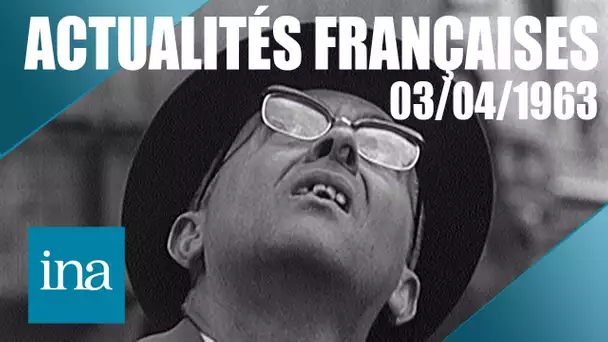 Les Actualités Françaises du 03/04/1963 : Le gel et le verglas | Archive INA
