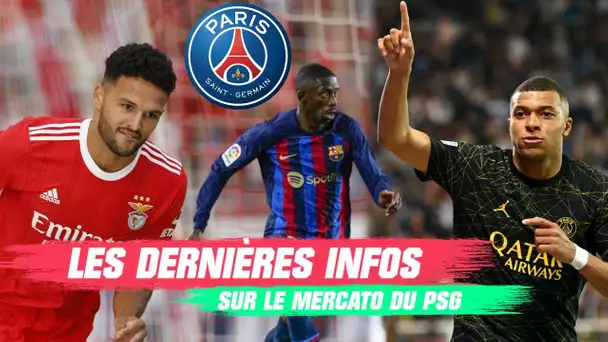 Gonçalo Ramos, Dembélé, Mbappé... les dernières infos sur le mercato du PSG