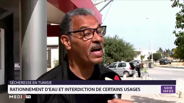 Sécheresse en Tunisie: Rationnement d´eau et interdiction de certains usages