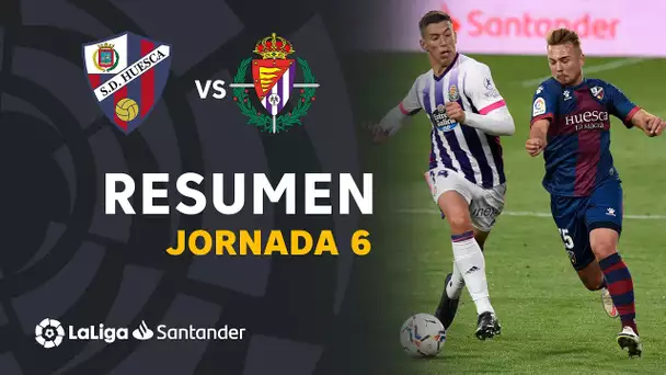 Resumen de SD Huesca vs Real Valladolid (2-2)