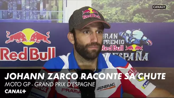 Johann Zarco raconte sa chute - Grand Prix d'Espagne - MotoGP