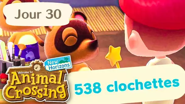 Jour 30 | Mes navets à 538 clochettes 😱 | Animal Crossing : New Horizons