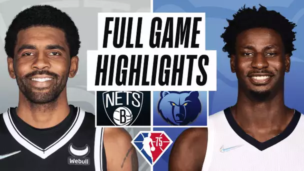 NETS at GRIZZLIES | FULL GAME HIGHLIGHTS | March 23, 2022