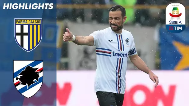 Parma 3-3 Sampdoria | Two Red Cards In Six Goal Thriller | Serie A