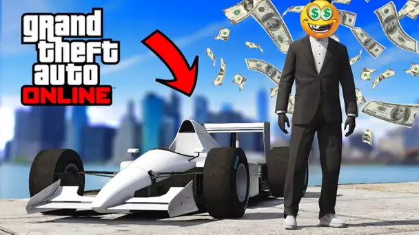 Devenir RICHE sur GTA 5 Online !? + Nouvelle Course F1