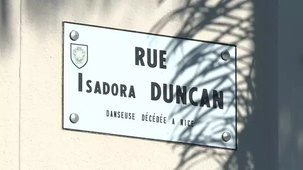 Découvrez l’histoire de la rue Isadora Duncan dans la rubrique « Côté plaque » de France 3 Nice