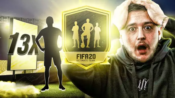 13 PACKS TOTW POUR AVOIR MESSI, MBAPPÉ ?! - FUT 20