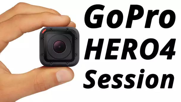 Test GoPro HERO4 Session : une action cam minuscule