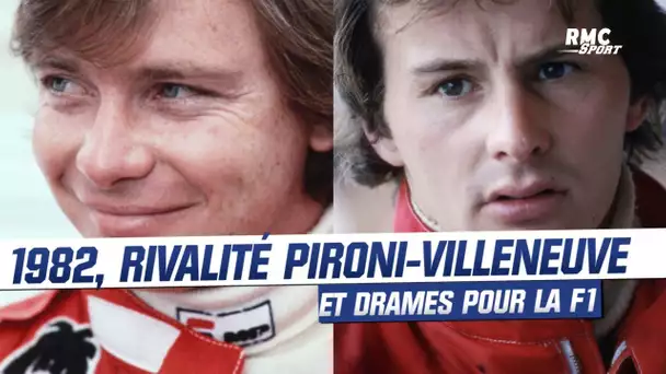F1 : 1982, les destins tragiques de Pironi et Villeneuve rivaux chez Ferrari