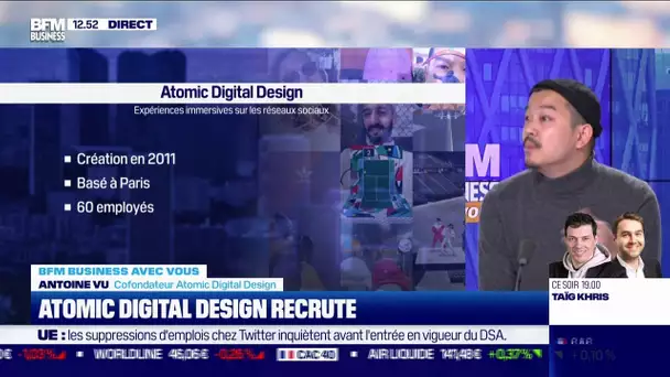 Atomic Digital Design, qui propose des expériences immersives sur les réseaux sociaux, recrute !