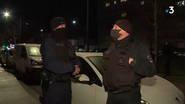 Dijon : la police a patrouillé toute la nuit de la Saint-Sylvestre