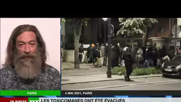 À Paris, les toxicomanes du Jardin d'Éole «n'ont pas été évacués. (...) ils sont autour du parc»